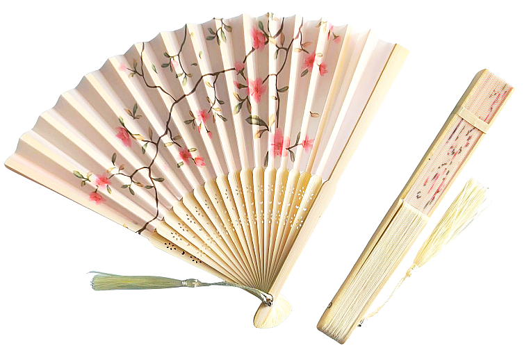 Skládací vějíř do kabelky Magnolie